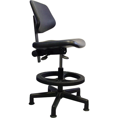 Si&egrave;ges ergonomiques, Polyur&eacute;thane, Noir, Capacit&eacute; 250 lb Infinity Industrial Services Inc.