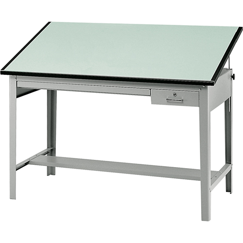 Base pour table &agrave; dessin de pr&eacute;cision, 56-3/8" la x Gris Infinity Industrial Services Inc.