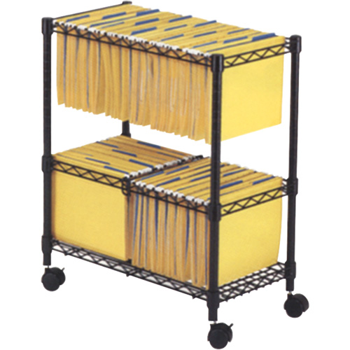 File Carts- 2-tier Rolling File Cart Infinity Industrial Services Inc.