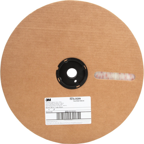 Attache, Boucle, 50 vg x 5/8", Adh&eacute;sif, Blanc Infinity Industrial Services Inc.
