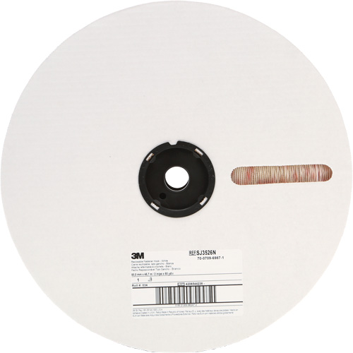 Fastener, Loop, 50 yds x 2", Adhesive, White Infinity Industrial Services Inc.
