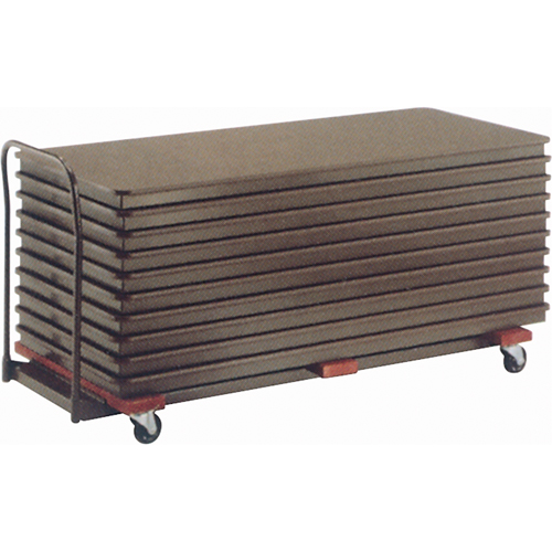 Flat Stacking Table Caddies, 74" W x 31.25" D x 36.25" H Infinity Industrial Services Inc.
