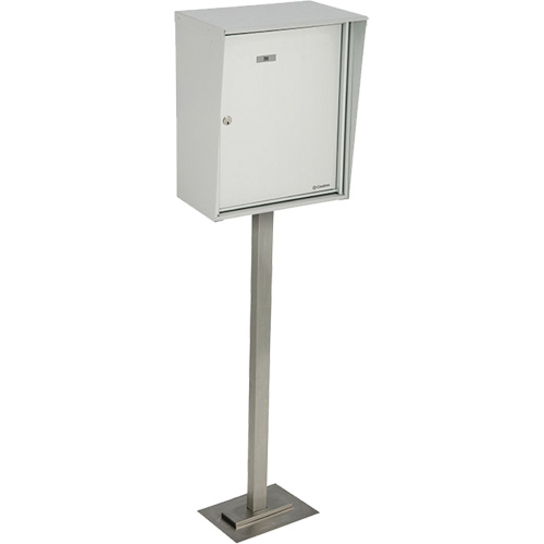 Collecting Boxes, Pedestal -Mounted, 21" x 12-7/8", Aluminum Infinity Industrial Services Inc.