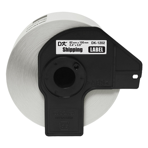 Tape Cartridge for P-touch&reg; Labeling System, 62 mm x 3-9/10", White Infinity Industrial Services Inc.