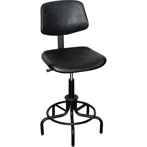 Tabouret avec dossier de s&eacute;rie 6000, Stationnaire, Ajustable Hauteur, Capacit&eacute; 250 lb Infinity Industrial Services Inc.