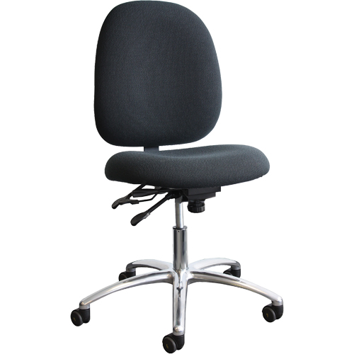 ESD (Electrostatic Dissipative) Shoptech Seating, Vinyl, Black, 250 lbs. Capacity Infinity Industrial Services Inc.