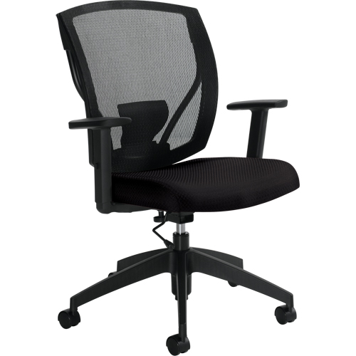 Task Chairs, Fabric, Black, 300 lbs. Capacity Infinity Industrial Services Inc.