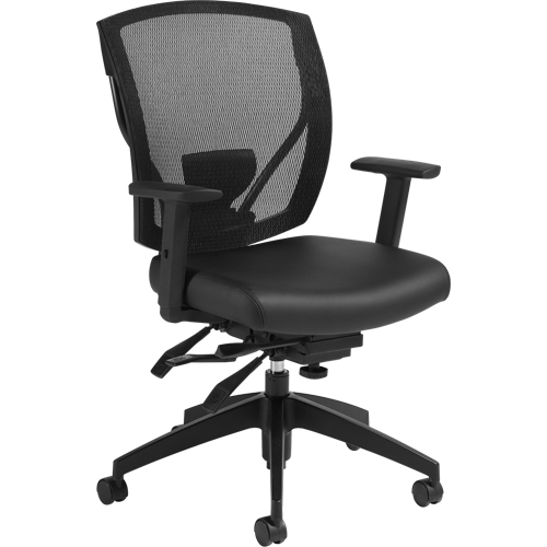 Chaises &agrave; bras Multi-Tilter, Vinyle, Noir, Capacit&eacute; 300 lb Infinity Industrial Services Inc.
