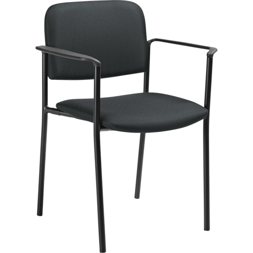 Chaises empilables, Tissu, Hauteur 32", Capacit&eacute; 300 lb, Charbon Infinity Industrial Services Inc.