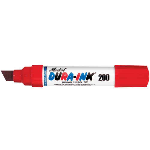 Marqueur no 200 Dura-Ink, Ciseau, Rouge Infinity Industrial Services Inc.
