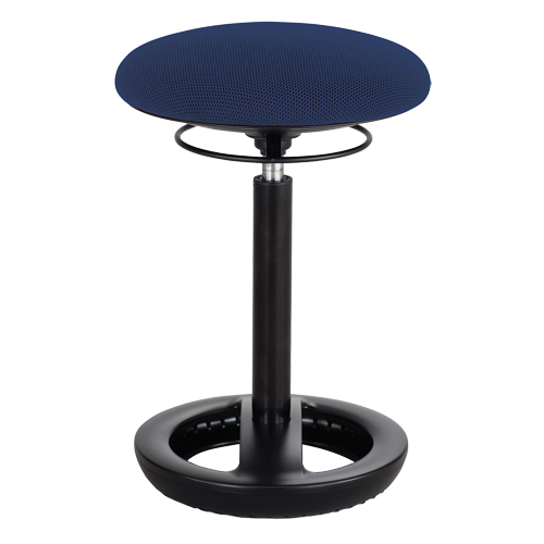 Chaise ergonomique Twixt, Stationnaire, Ajustable, , Mailles en polyester Si&egrave;ge, Bleu Infinity Industrial Services Inc.