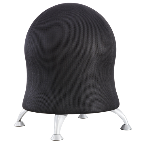 Zenergy Ball Chair, Fabric, Black, 250 lbs. Capacity Infinity Industrial Services Inc.
