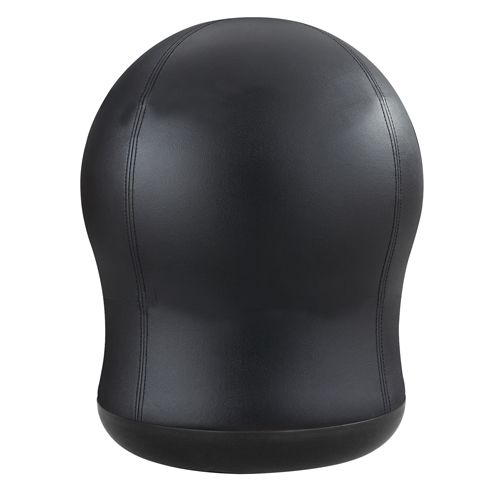 Zenergy Swivel Ball Chair, Vinyl, Black, 250 lbs. Capacity Infinity Industrial Services Inc.