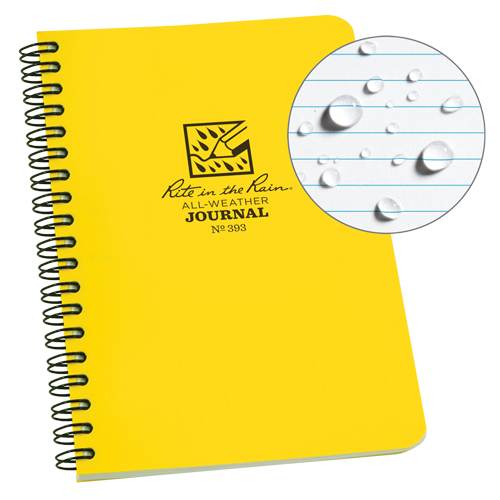 Side-Spiral Notebook, Soft Cover, Yellow, 64 Pages, 4-5/8" W x 7" L Infinity Industrial Services Inc.