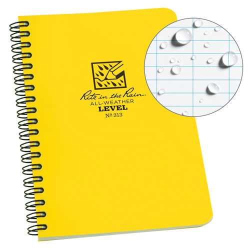 Side-Spiral Notebook, Soft Cover, Yellow, 64 Pages, 4-5/8" W x 7" L Infinity Industrial Services Inc.