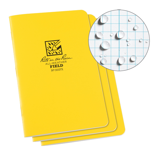 Notebook, Soft Cover, Yellow, 48 Pages, 4-5/8" W x 7" L Infinity Industrial Services Inc.