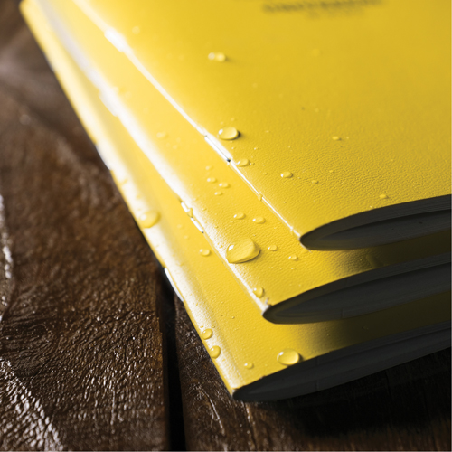 Carnet de notes, Couverture souple, Jaune, 48 Pages, 4-5/8" , 7"  Infinity Industrial Services Inc.