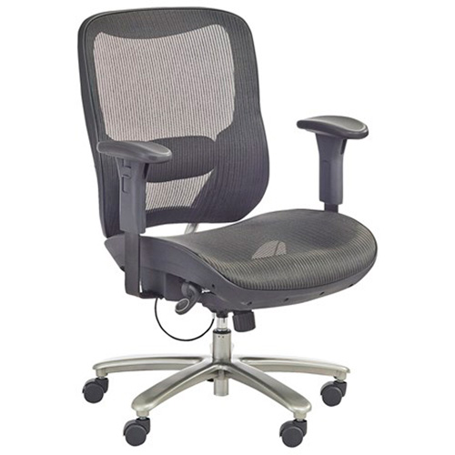 Economical Big & Tall Chair, Mesh, Black, 450 lbs. Capacity Infinity Industrial Services Inc.