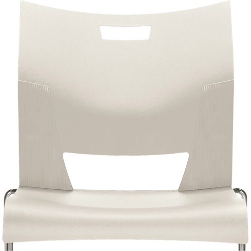 Duet Armless Training Chair, Plastic, 33-1/4" High, 350 lbs. Capacity, White Infinity Industrial Services Inc.