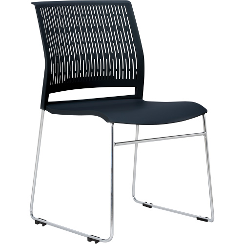 Activ Series Stacking Chairs, Polypropylene, 32-3/8" High, 275 lbs. Capacity, Black Infinity Industrial Services Inc.