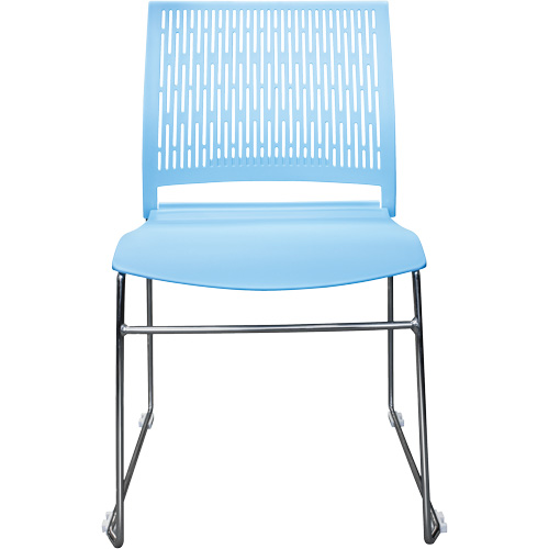 Activ Series Stacking Chairs, Polypropylene, 32-3/8" High, 275 lbs. Capacity, Blue Infinity Industrial Services Inc.