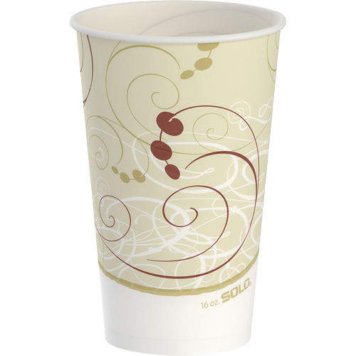 Dart&reg; Solo&reg; Waxed Disposable Cup, Paper, 16 oz., Multi-Colour Infinity Industrial Services Inc.