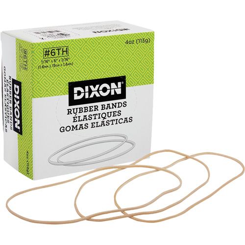 Rubber Bands, 6" x 1/16" Infinity Industrial Services Inc.