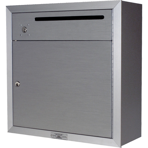 Collection Box, Surface -Mounted, 12-3/4" x 16-3/8", 2 Doors, Aluminum Infinity Industrial Services Inc.
