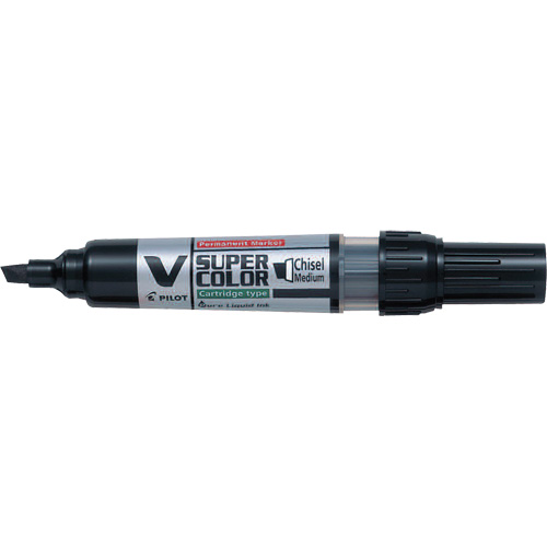 Marqueur permanent V Super Color, Ciseau, Noir Infinity Industrial Services Inc.