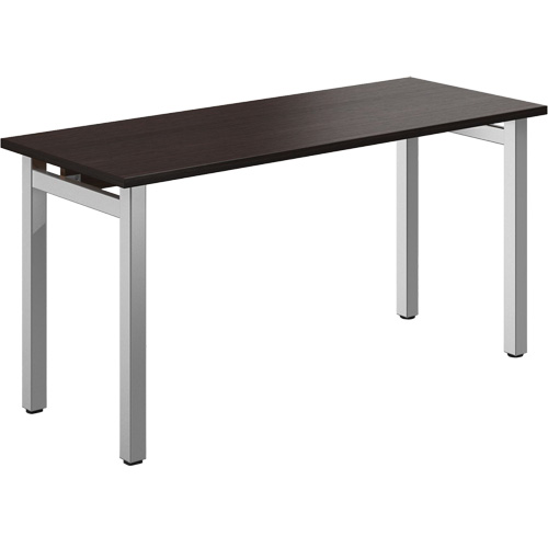 Table bureau Newland, 29-7/10" lo x 60" la x 29-3/5" h, Brun fonc&eacute; Infinity Industrial Services Inc.