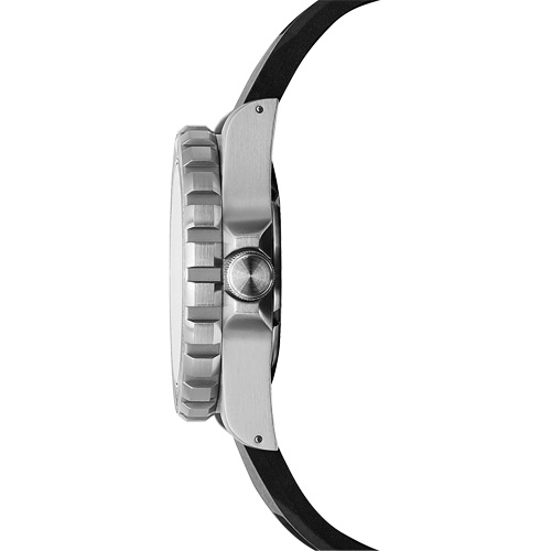 Grande montre automatique de plong&eacute;e, Num&eacute;rique, &agrave; piles, 41 mm, Noir Infinity Industrial Services Inc.