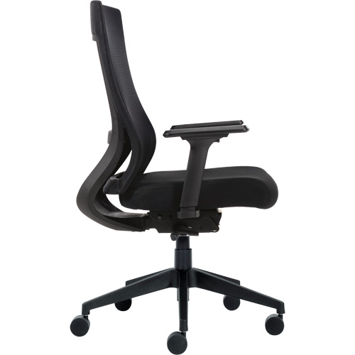 High-Back Weight-Sensing Synchro-Tilter, Mesh, Black Infinity Industrial Services Inc.