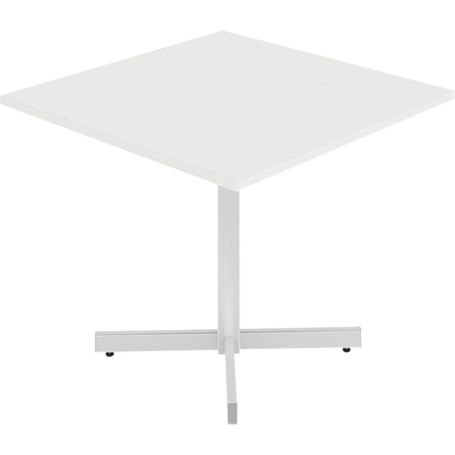 Table carr&eacute;e &agrave; hauteur r&eacute;glable Newland, 36" lo x 36" la x 29" h, Dessus de 1", Stratifi&eacute;, Blanc Infinity Industrial Services Inc.
