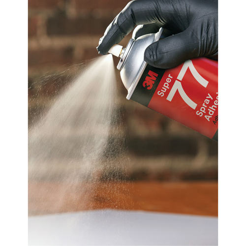 Adh&eacute;sifs en a&eacute;rosol Super 77, Transparent, Canette a&eacute;rosol Infinity Industrial Services Inc.