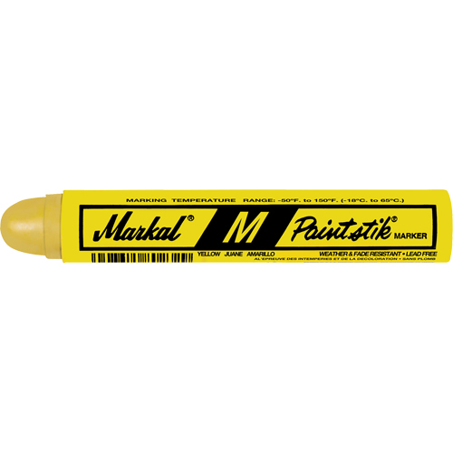 M Paintstik&reg; Paint Marker, Solid Stick, Yellow Infinity Industrial Services Inc.