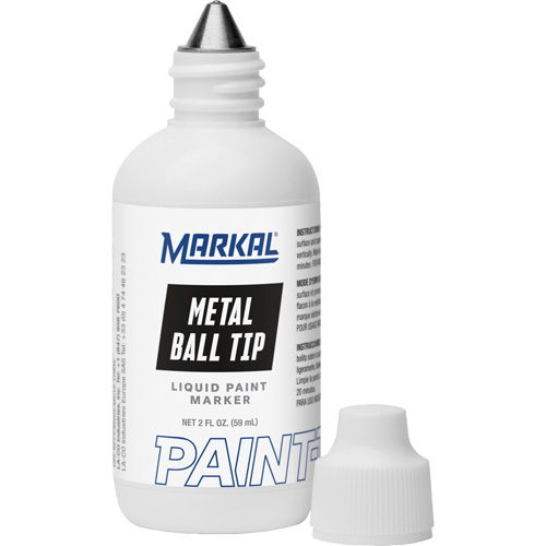 Paint-Riter avec pointe en bille m&eacute;tallique, Liquide, Noir Infinity Industrial Services Inc.