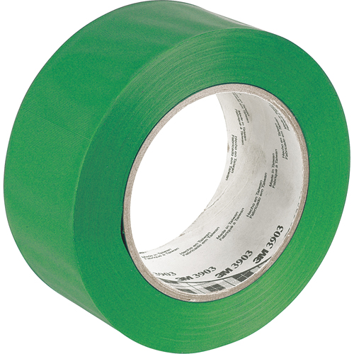 3903 Vinyl Duct Tape, 50 mm (2") W x 45.5 m (149.25') L, 6.3 mils, Green Infinity Industrial Services Inc.