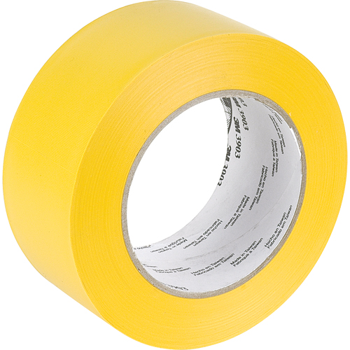 3903 Vinyl Duct Tape, 50 mm (2") W x 45.5 m (149.25') L, 6.3 mils, Yellow Infinity Industrial Services Inc.