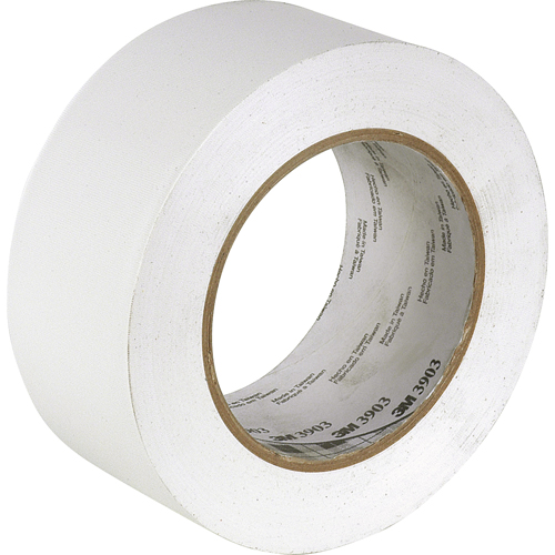 3903 Vinyl Duct Tape, 50 mm (2") W x 45.5 m (149.25') L, 6.3 mils, White Infinity Industrial Services Inc.