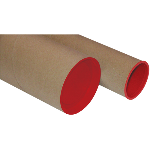 Plug-Seal Mailing Tubes, Round, 2" W x 37" L Infinity Industrial Services Inc.