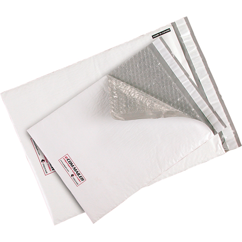 XPak Polyethylene Bubble Mailers, Polyethylene, 9-1/2" W x 14-1/2" L Infinity Industrial Services Inc.