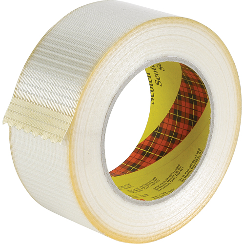 Scotch&reg; Bi-Directional Filament Tape 8959, 5.7 mils Thick, 72 mm (3") x 50 m (164')  Infinity Industrial Services Inc.