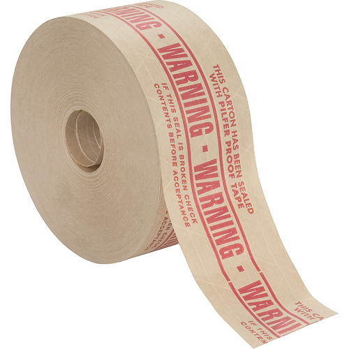 Pre-Printed Gummed Tapes, 72 mm (2-4/5") x 137 m (449.475'), Kraft Infinity Industrial Services Inc.