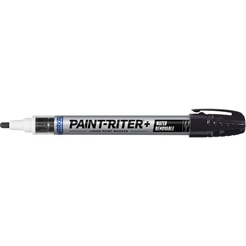 Paint-Riter&reg;+ Water Removable Paint Marker, Liquid, Black Infinity Industrial Services Inc.