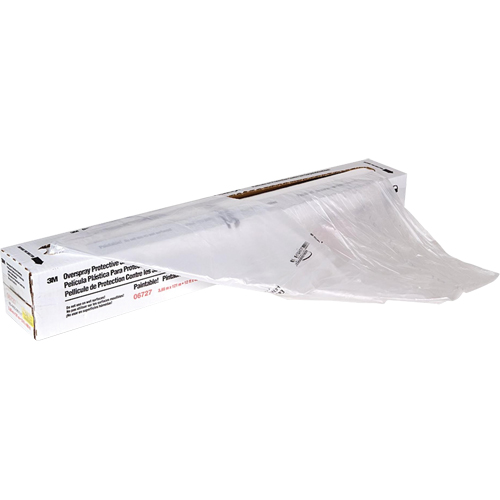Feuille de protection contre l'exc&egrave;s de projection, 400' lo x 12' la, Plastique Infinity Industrial Services Inc.