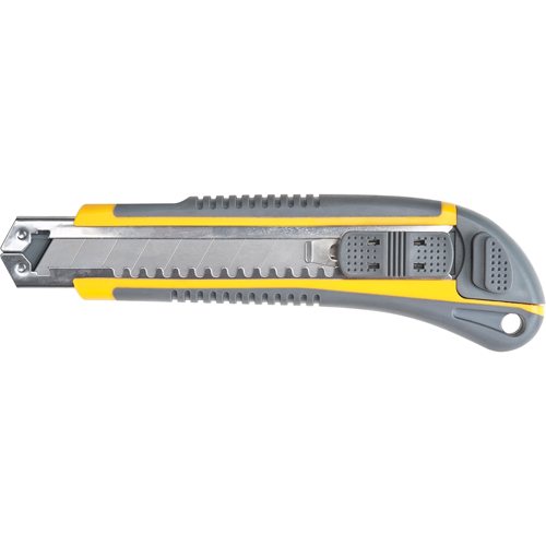 Knife ATK100, 18 mm, Carbon Steel, Rubber Handle Infinity Industrial Services Inc.