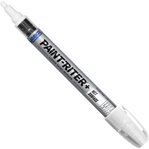 Paint-Riter&reg;+ Wet Surface Paint Marker, Liquid, White Infinity Industrial Services Inc.