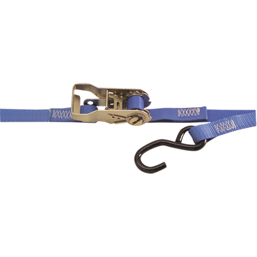 Heavy-Duty Utility Straps, S-Hook, 1" W x 15' L, 500 lbs. (230 kg) Working Load Limit Infinity Industrial Services Inc.