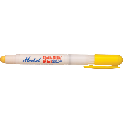 Quik Stik&reg; Mini Paint Marker, Solid Stick, Yellow Infinity Industrial Services Inc.