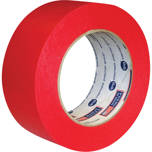 Utility Grade Coloured Masking Tape, 18 mm (3/4") x 55 m (180'), Red Infinity Industrial Services Inc.